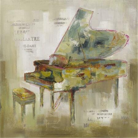 YOSEMITE HOME DECOR Paris Piano Artwork YG130273A